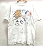 ALASKA HIGHWAY プリント半袖Tシャツ|ANVIL
