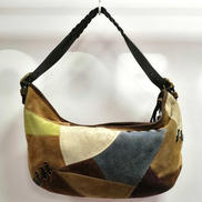 パッチワークレザーショルダーバッグ|COACH