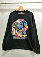 イーグルプリント長袖カットソー|HARLEY DAVIDSON