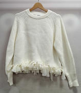 フリル付ニットプルオーバー|ARPEGE  STORY