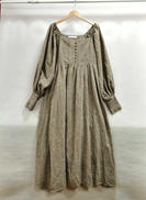 TWEED SQUARE NECK ONEPIECE|ALUMU