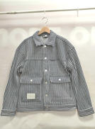 ヒッコリージャケット|PEAK BLUE