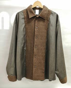 異素材LSシャツ|CASPER JOHN