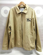 MAP刺繍ツイルジップジャケット|POWER TO THE PEOPLE