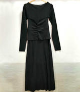 ロングスリーブニットワンピース|MILA OWEN