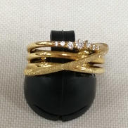 ストーン付きシルバーリング|CANAL4℃