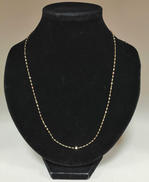 K18ゴールドネックレス|-