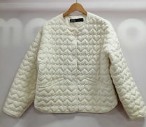 ハートキルティングジャケット|ZARA