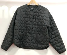 ハートキルティングジャケット|ZARA