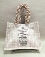 リボンハンドルツイードトートバッグ|MAISON DE FLEUR×リラックマ