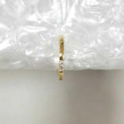 K18ストーン付きイヤーカフ|AHKAH