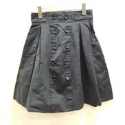 ボタン付きスカート|BURBERRY BLACK LABEL