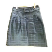 ベルト付きチェックスカート|BURBERRY BLACK LABEL