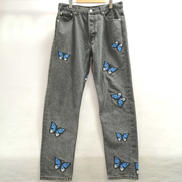 バタフライデニムパンツ|STUGAZI