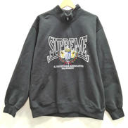 CREST APPLIQUE HALF ZIP PULLOV|SUPREME