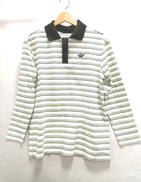 ストライプOVZD LSポロシャツ|ADIDAS