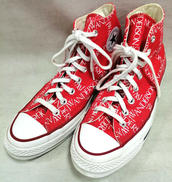 J.W.ANDERSON ハイカットスニーカー|CONVERSE