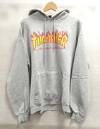 フレイムロゴグレーパーカー|THRASHER