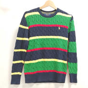 マルチボーダーケーブルニット|POLO RALPH LAUREN