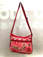 花柄チェックショルダーバッグ|LESPORTSAC