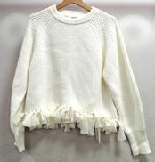 フリル付ニットプルオーバー|ARPEGE  STORY