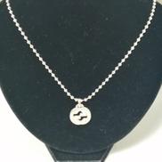 インターロッキングシルバーネックレス|GUCCI