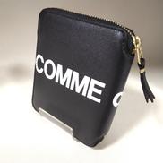 ロゴラウンドジップ二つ折り財布|COMME DES GARCONS