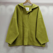 フード付ウールコート|CLOCHE