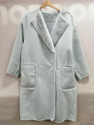 ノーカラーリバーシブルコート|DOLLUPOOPS