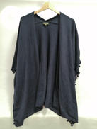 ポンポン付きカーディガン|DRAWER