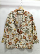 花柄リネンコットンジャケット|CATHY DANIELS