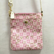 オプアートハートプリントサコッシュ|COACH