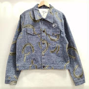 DENIM HANDCUFFS JACKET|SALUTE