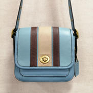 ランブラーストライプショルダーバッグ|COACH