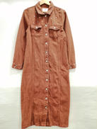 スタッズデニムワンピース|JOUETIE