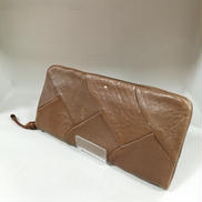 ニットキルトラウンドファスナー長財布|genten