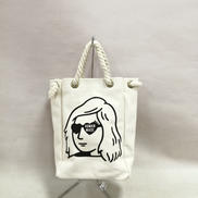 ×MINOR FIGURES キャンバス地ミルクバッグ|HUMAN MADE