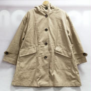 コットン混・ライナー付きフードコート|DOCLASSE