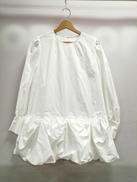 裾バルーン長袖ブラウス|CADUNE