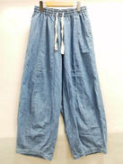 脚長切替デニムシェフパンツ|AS KNOW AS DE BASE