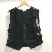 メッシュアートデザインベスト|jean paul gaultier