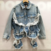 フリンジフリルデニムジャケット|DIESEL