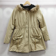 フード付きリバーシブルダウンコート|PEITON PLACE