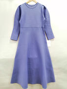 タックスリーブフィット＆フレアニットワンピース|MILA OWEN