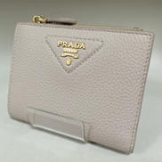 ヴィッテロダイノレザーミニ財布|PRADA