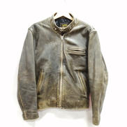 カウレザーシングルライダースジャケット|HUMAN BEING