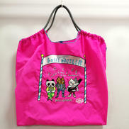 ロックネコ刺繍コラボエコバック|BALL&CHAIN × BOBBY DAZZLER