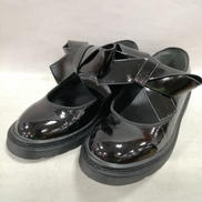 エナメルリボンラバーシューズ|MERRY JENNY