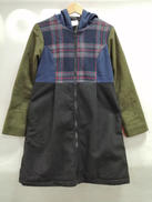 チェック切り替えコート|SCOLAR