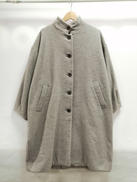 スタンドカラーロングコート|SAMANSAMOS2